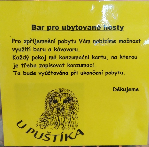 Ubytování U puštíka — Borová Lada